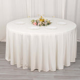Ivory Premium Round Seamless Tablecloth Ivory Premium Round Seamless Tablecloth