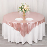 Elevate Your Event with the Rose Gold Sequin Table Overlay