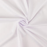 Enhance Your Event with the White Scuba Polyester Tablecloth