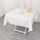 Create Timeless Elegance with the White Premium Square Tablecloth